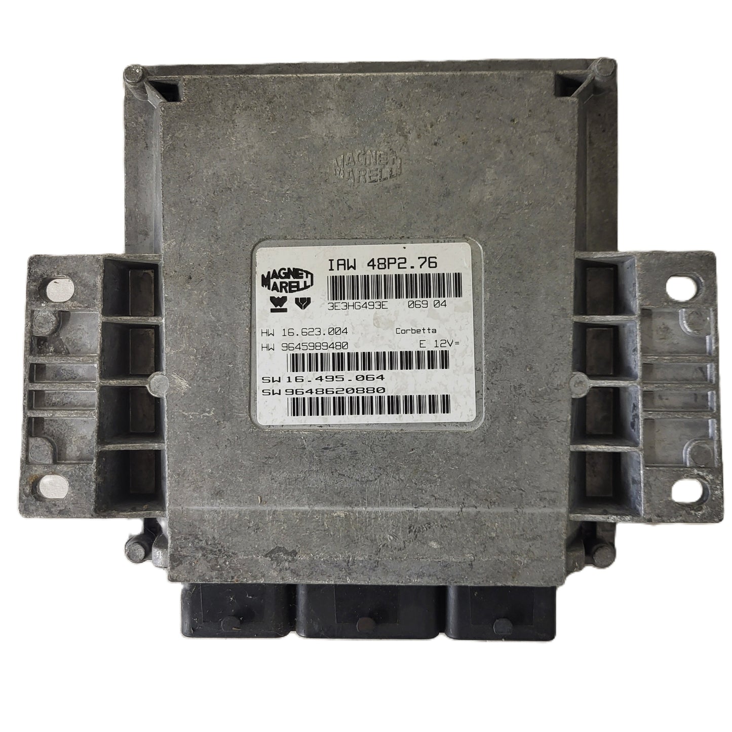 Peugeot 206 1.1 ECU / IAW 48P2.76 / SW 9648620880 / HW 9645989480