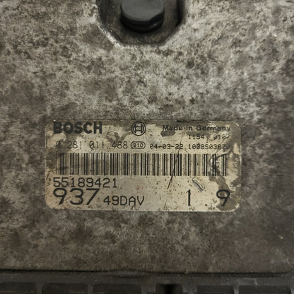 ALFA 147 1.9 ECU / 0281011488 / 55189421 / BOSCH