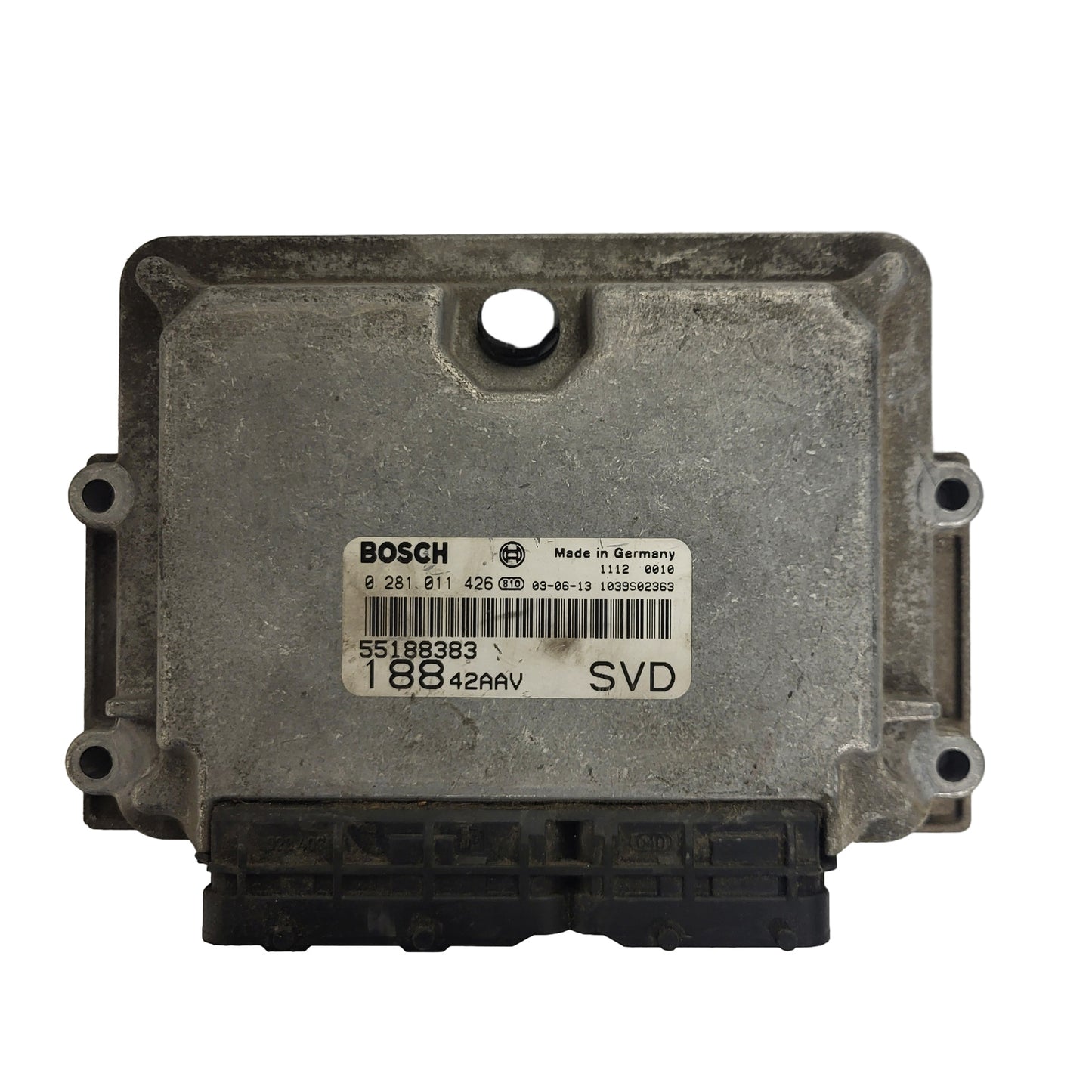 FIAT PUNTO 1.9 JTD ECU / 0281011426 / 55188383 / BOSCH