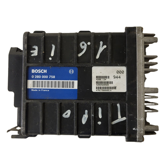 FIAT TIPO TEMPRA LANCIA DEDRA ECU / 0280000758 / BOSCH