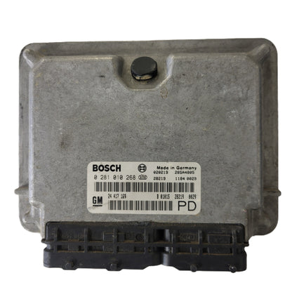 Opel Zafira 2.0 ECU / 0281010268 / 24417169 / BOSCH