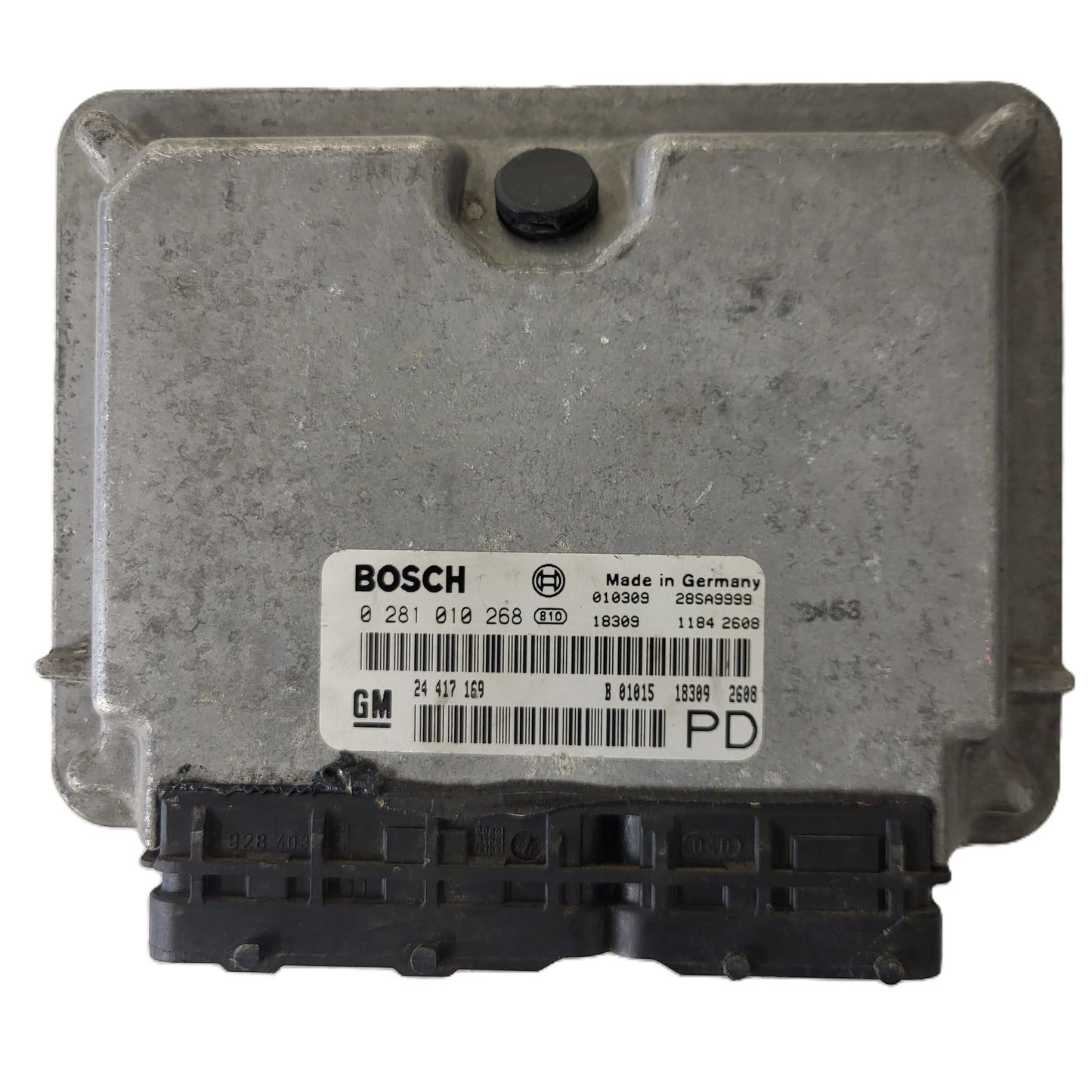 Opel Zafira 2.0 ECU / 0281010268 / 24417169 / BOSCH