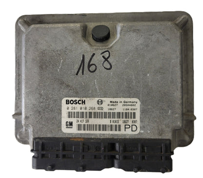 Opel Zafira 2.0 ECU / 0281010268 / 24417169 / BOSCH