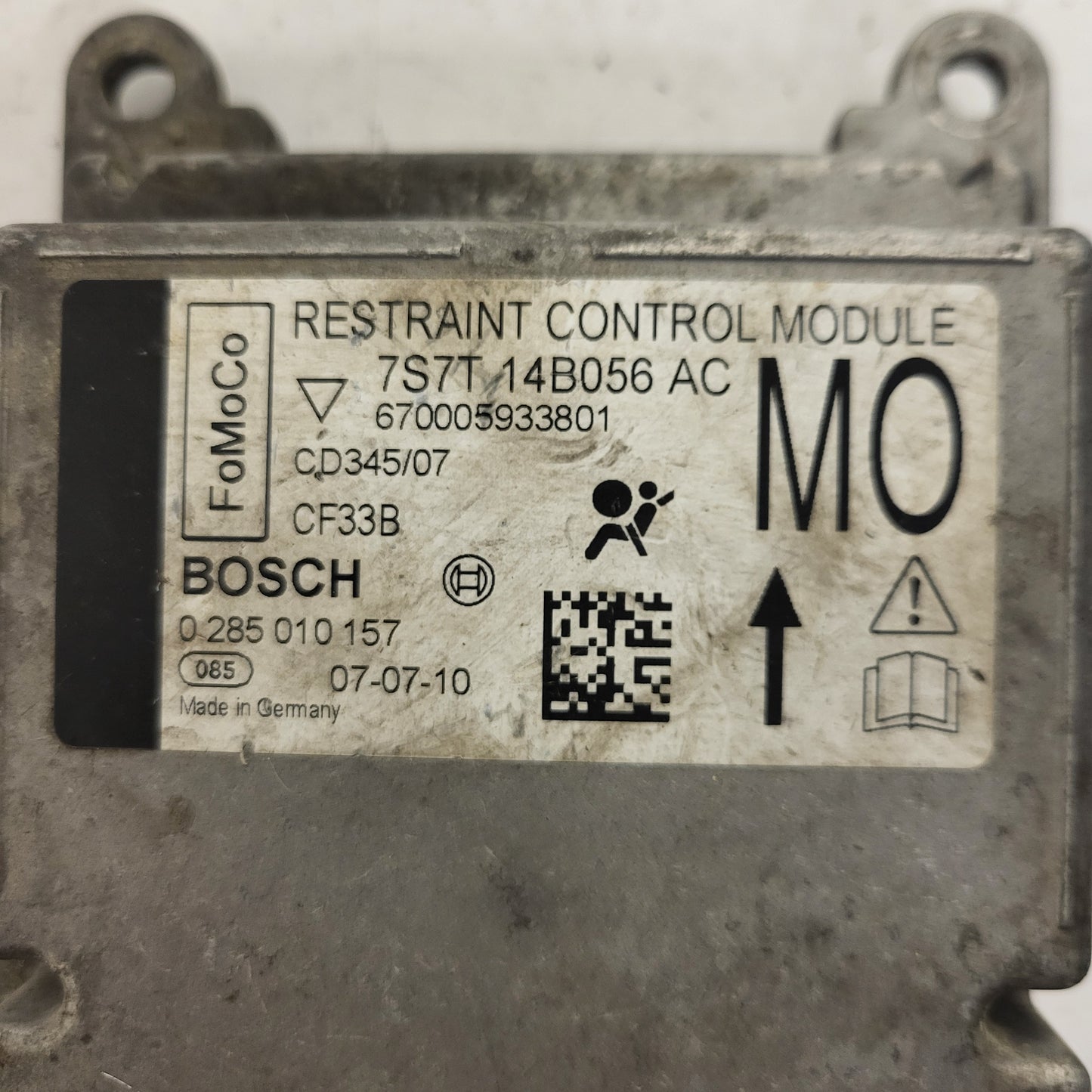 FORD MONDEO MK4 ECU /  / 7S7T14B056AC / CF33B / CD345/07