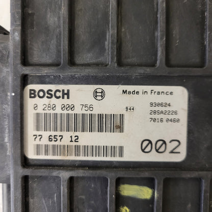 FIAT UNO TIPO TEMPRA ECU / 0280000756 / 7765712 / BOSCH