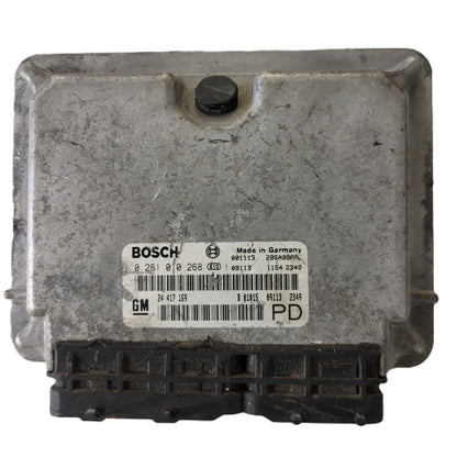 Opel Zafira 2.0 ECU / 0281010268 / 24417169 / BOSCH