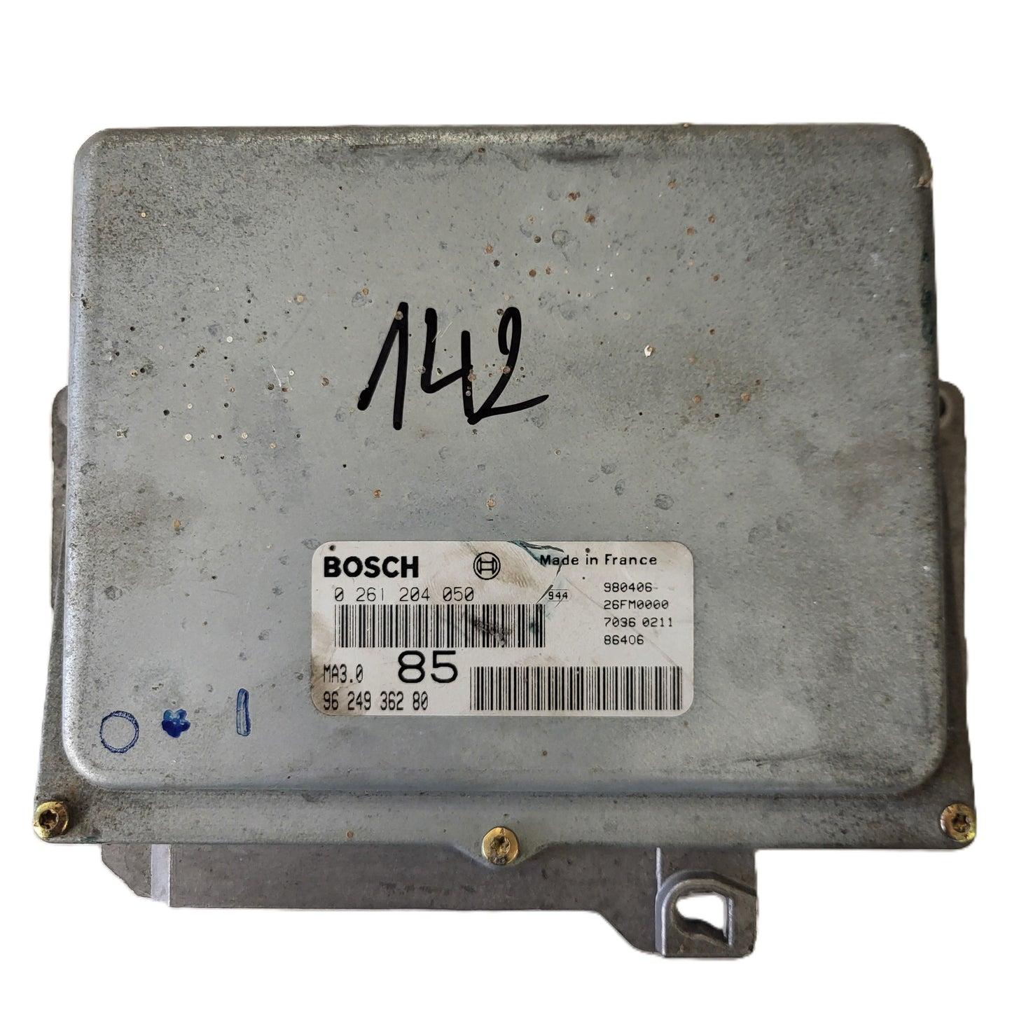 PEUGEOT 106 CITROEN AX 1.0 ECU / 0261204050 / 9624936280 / MA3.0 / BOSCH