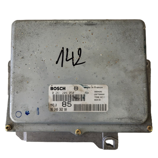 PEUGEOT 106 CITROEN AX 1.0 ECU / 0261204050 / 9624936280 / MA3.0 / BOSCH