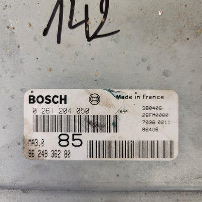 PEUGEOT 106 CITROEN AX 1.0 ECU / 0261204050 / 9624936280 / MA3.0 / BOSCH