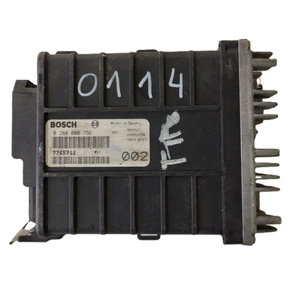 FIAT UNO TIPO TEMPRA ECU / 0280000756 / 7765712 / BOSCH
