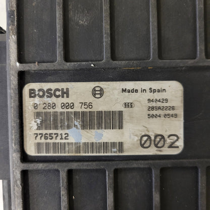 FIAT UNO TIPO TEMPRA ECU / 0280000756 / 7765712 / BOSCH