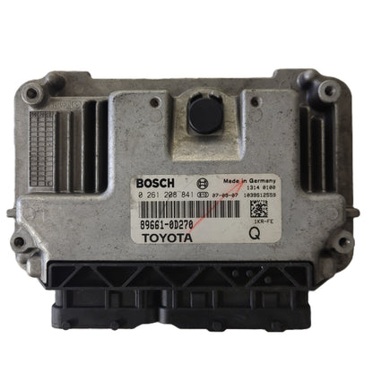 TOYOTA YARIS 1KR-FE ECU / 0261208841 / 89661-0D270 / BOSCH