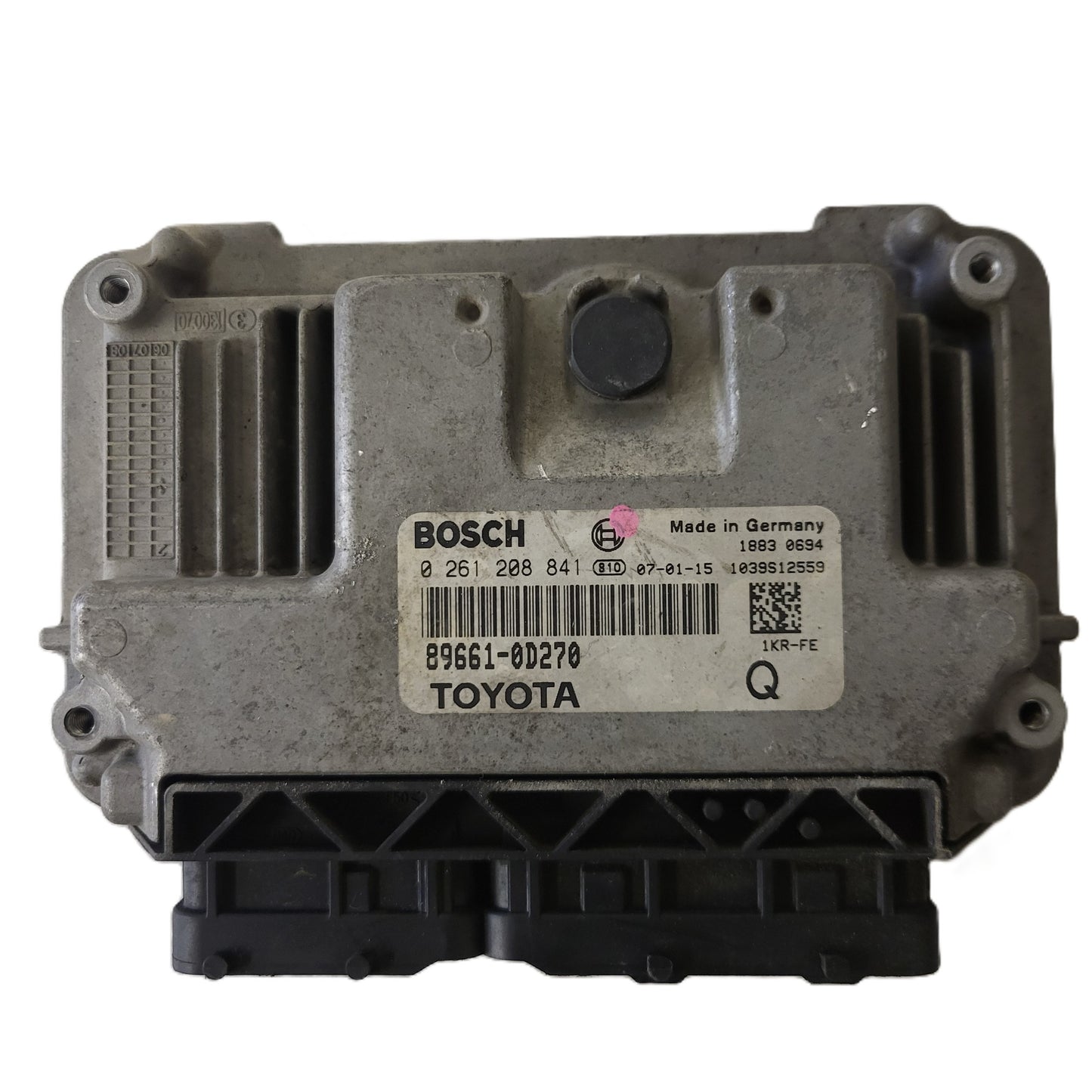 TOYOTA YARIS 1KR-FE ECU / 0261208841 / 89661-0D270 / BOSCH