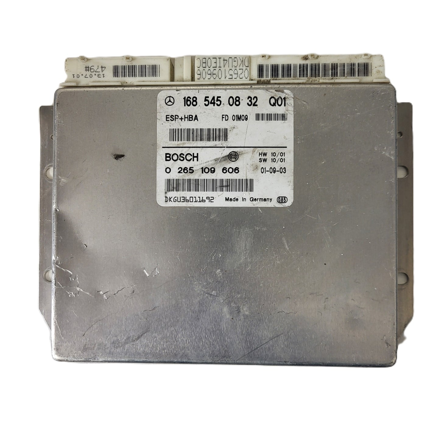 Mercedes W168 A-Class ECU / 1685450832 / 0265109606 / BOSCH
