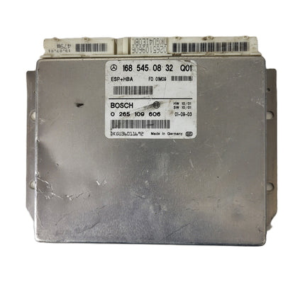 Mercedes W168 A-Class ECU / 1685450832 / 0265109606 / BOSCH