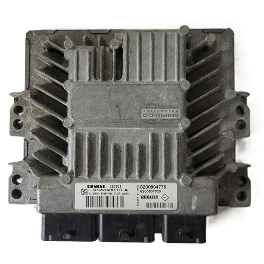 Renault Megane Scenic ECU / S122326113A / 8200804775 / 8200807626 / SID301 / SIEMENS