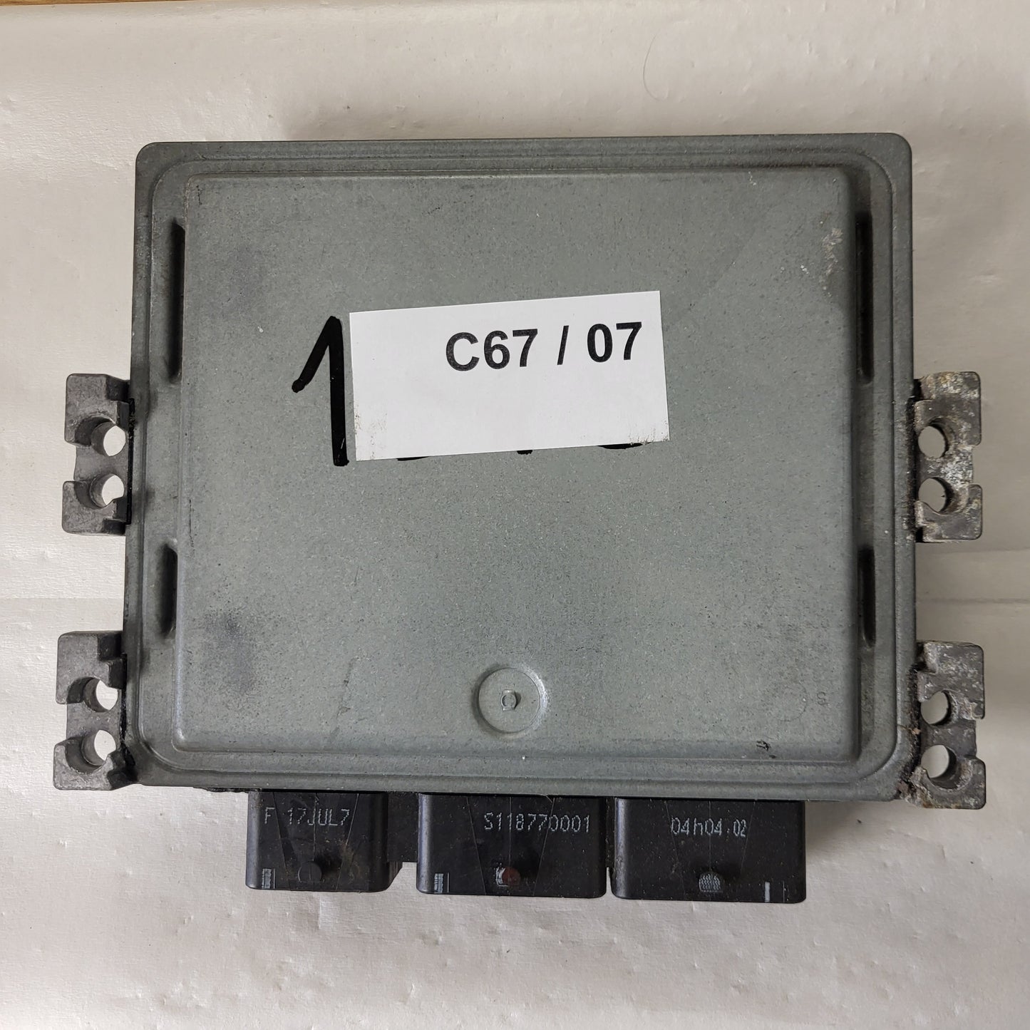 Renault Megane Scenic ECU / S122326113A / 8200804775 / 8200807626 / SID301 / SIEMENS