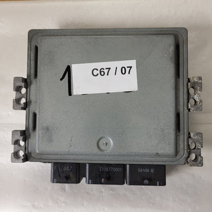 Renault Megane Scenic ECU / S122326113A / 8200804775 / 8200807626 / SID301 / SIEMENS