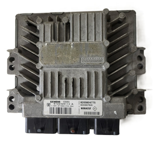 Renault Megane Scenic ECU / S122326113A / 8200804775 / 8200807626 / SID301 / SIEMENS
