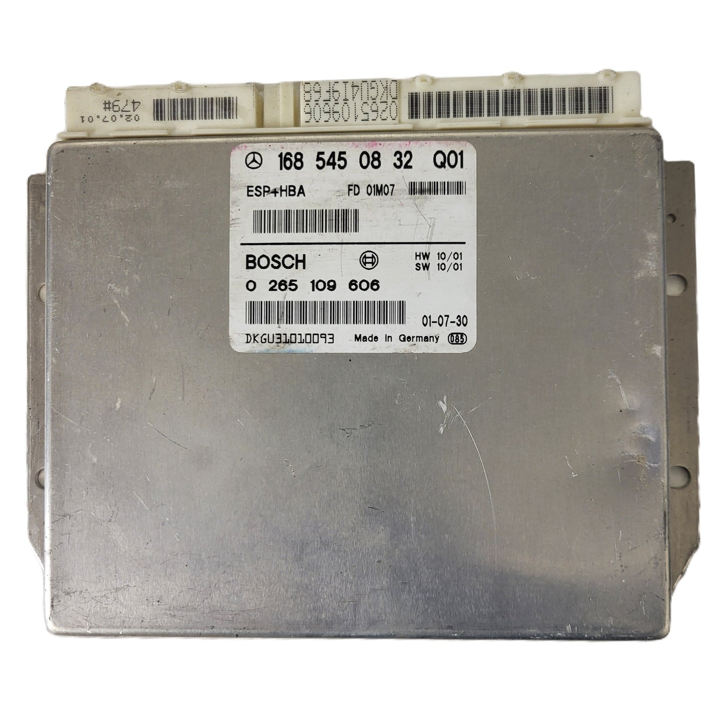 Mercedes W168 A-Class ECU / 1685450832 / 0265109606 / BOSCH