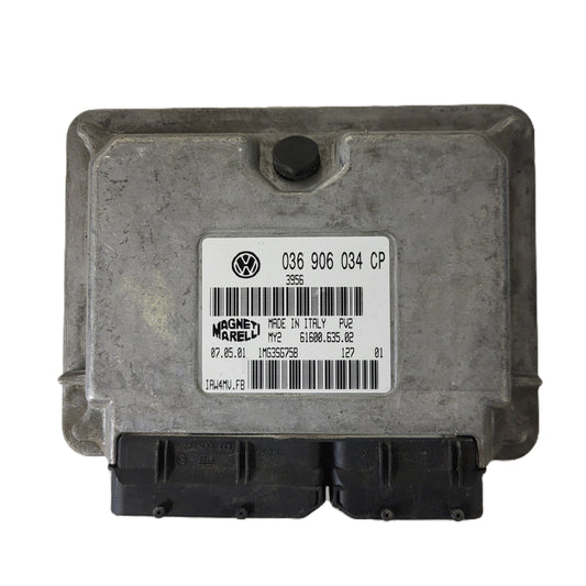 SEAT LEON 1M ECU / 036906034CP / IAW 4MV.FB / 61600.635.02 / MAGNETI MARELLI