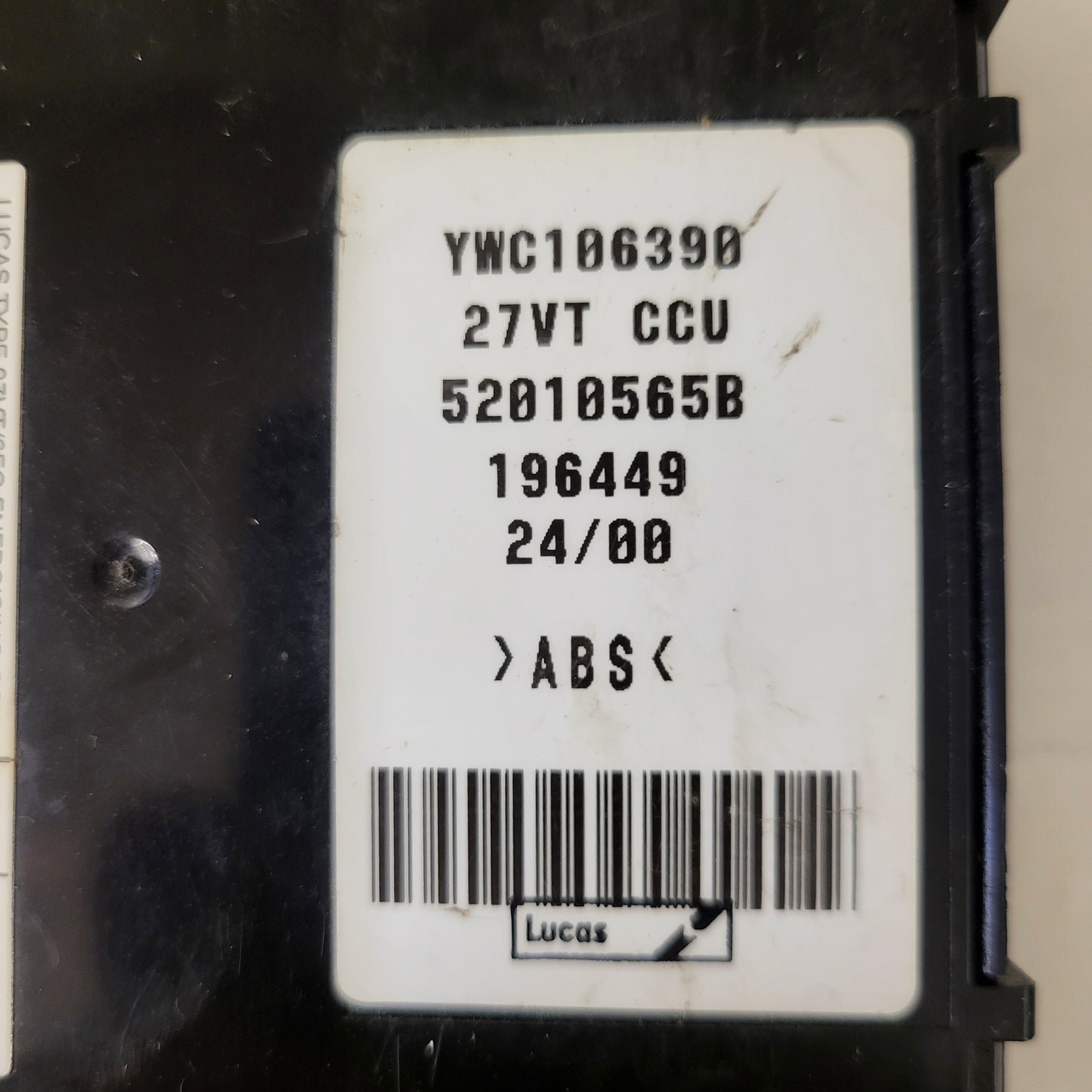 LAND ROVER FREELANDER ECU / YWC106390 / 27VT