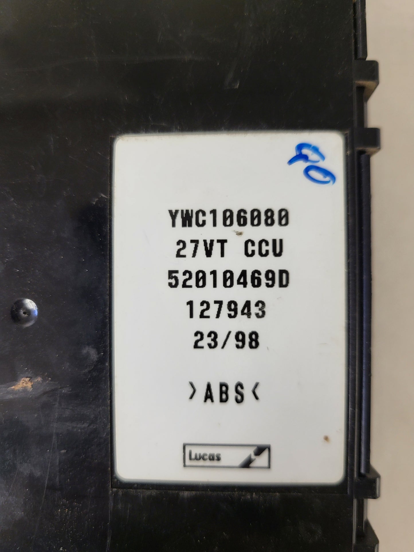 LAND ROVER FREELANDER ECU / YWC106080 / 27VT