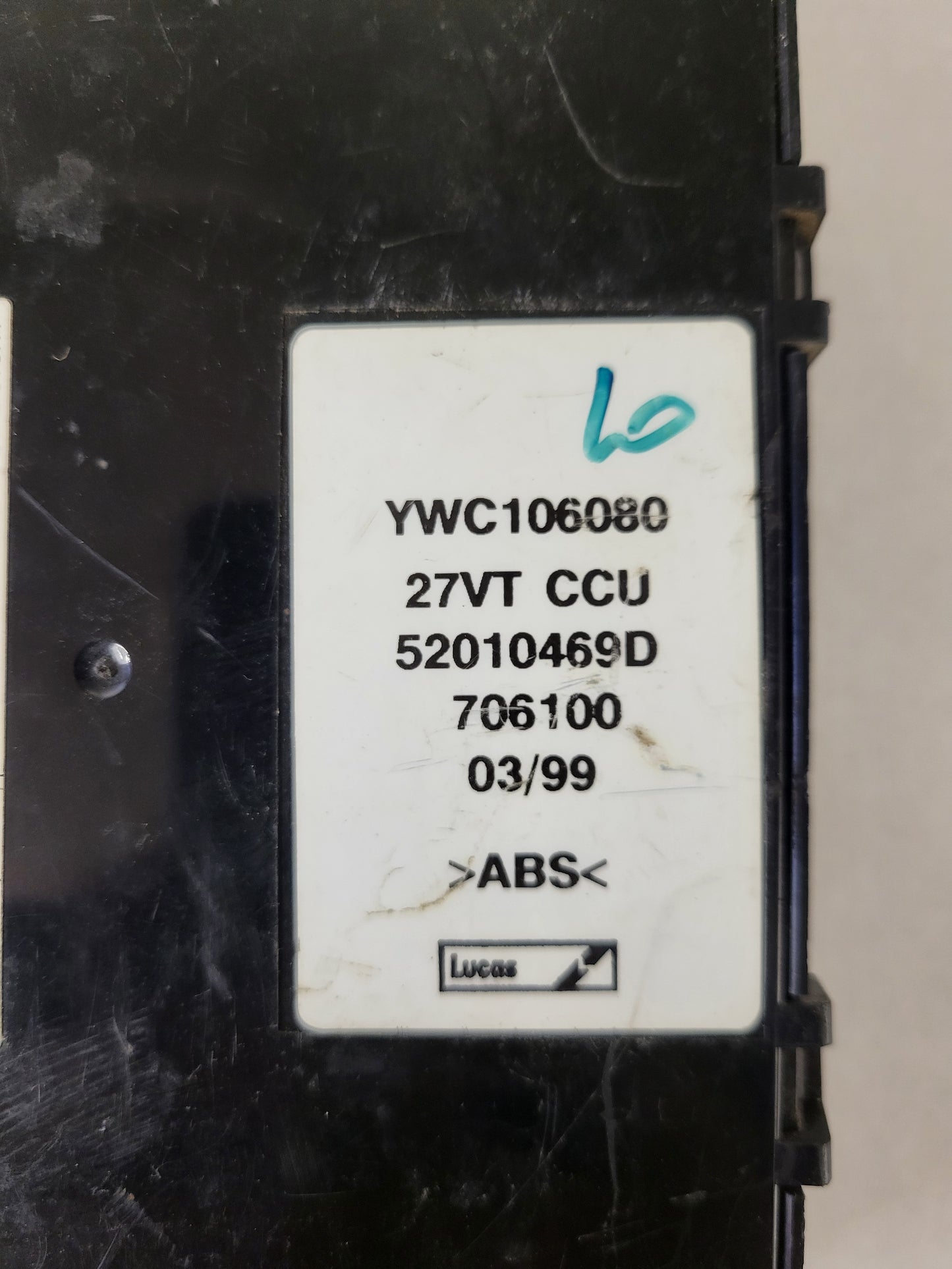 LAND ROVER FREELANDER ECU / YWC106080 / 27VT