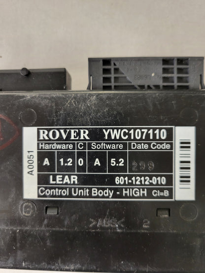 ROVER ECU / YWC107110 / 601-1212-010 / COMFORT MODULE