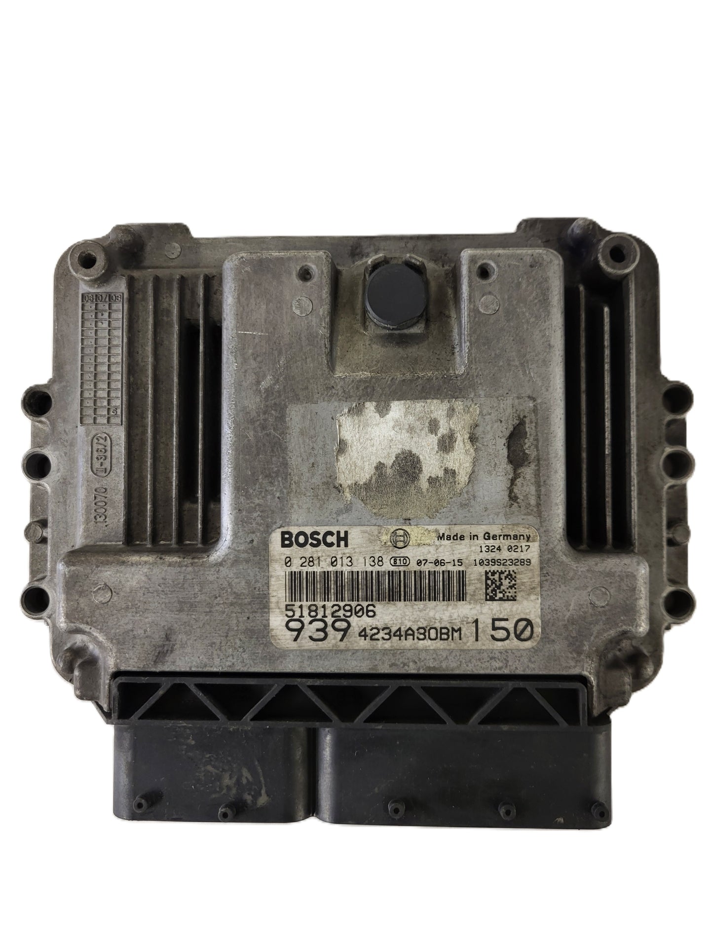 ALFA ROMEO 159 ECU / 0281013138 / 55204661 / 9394234A30AM / 1039S15505 / BOSCH