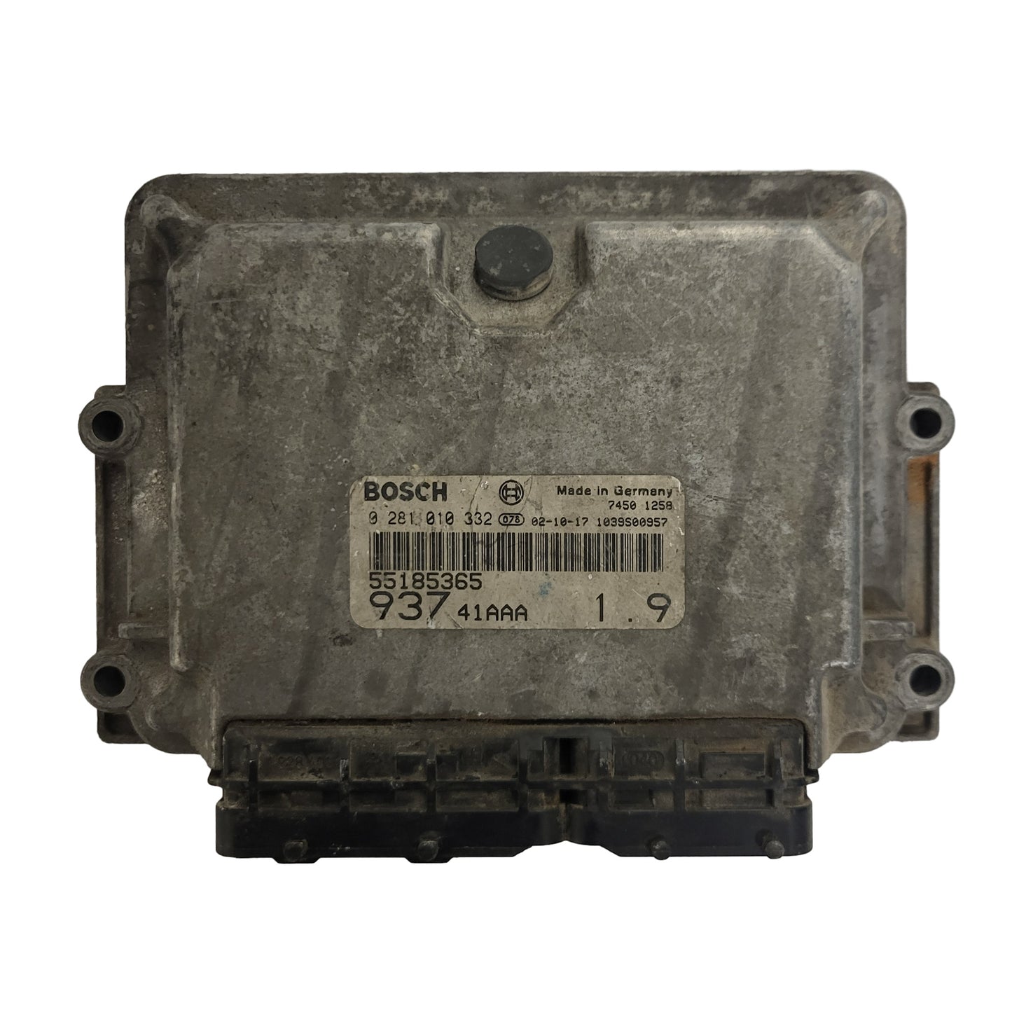 ALFA 147 ECU / 0281010332 / 55185365 / BOSCH