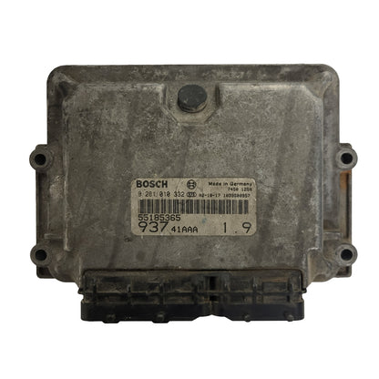 ALFA 147 ECU / 0281010332 / 55185365 / BOSCH
