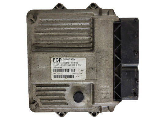 FIAT PANDA 1.3 ECU / 51766999 / MJD 6JF.S1 / HW01B / 71600.005.03 / MAGNETI MARELLI