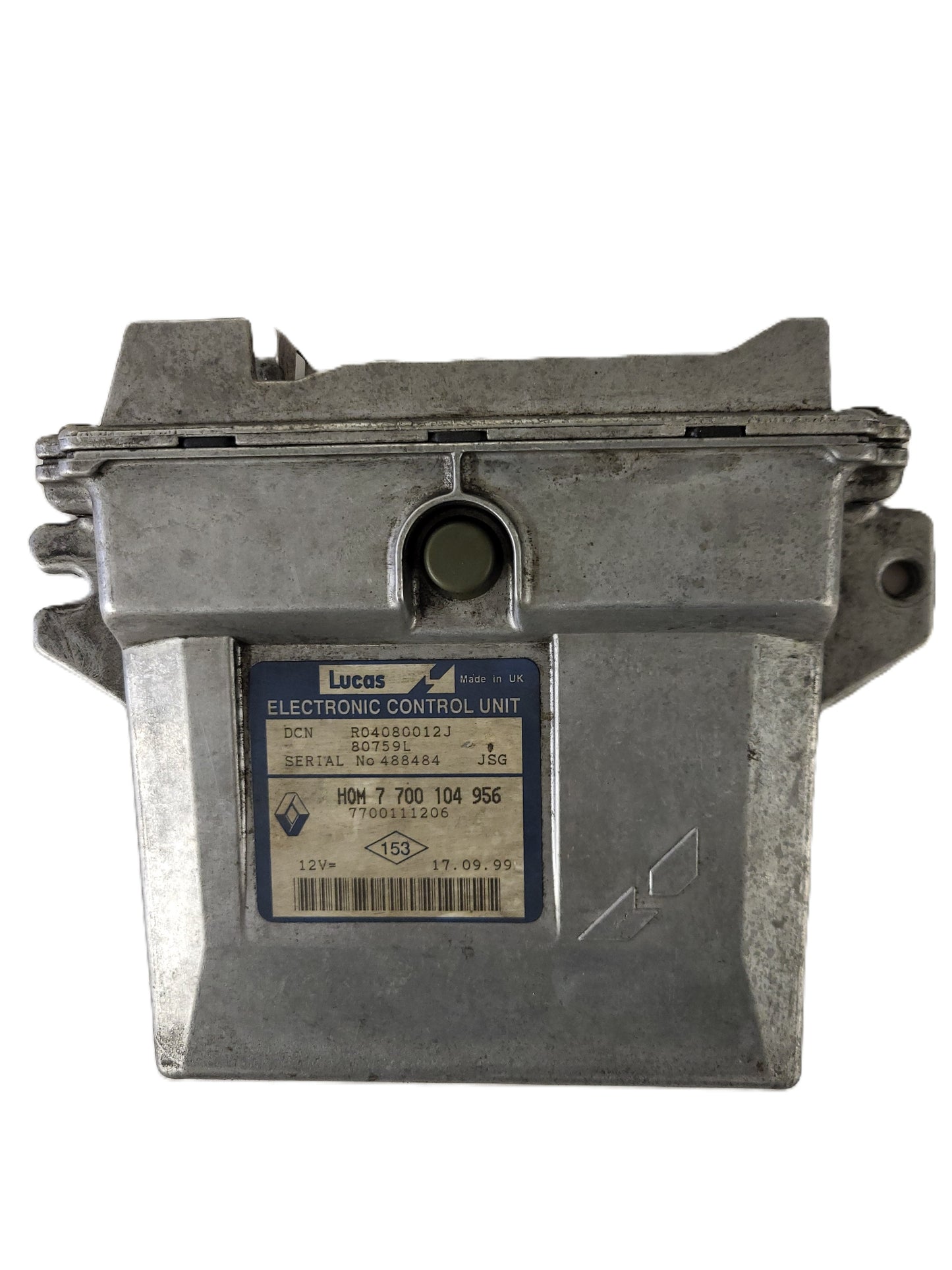 Renault ECU / HOM 7700104956 / 7700111206 / R04080012J / LUCAS