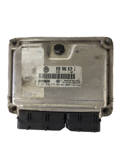 VW SHARAN ECU / 038906019J / 0281010216 / EDC15P+ / BOSCH
