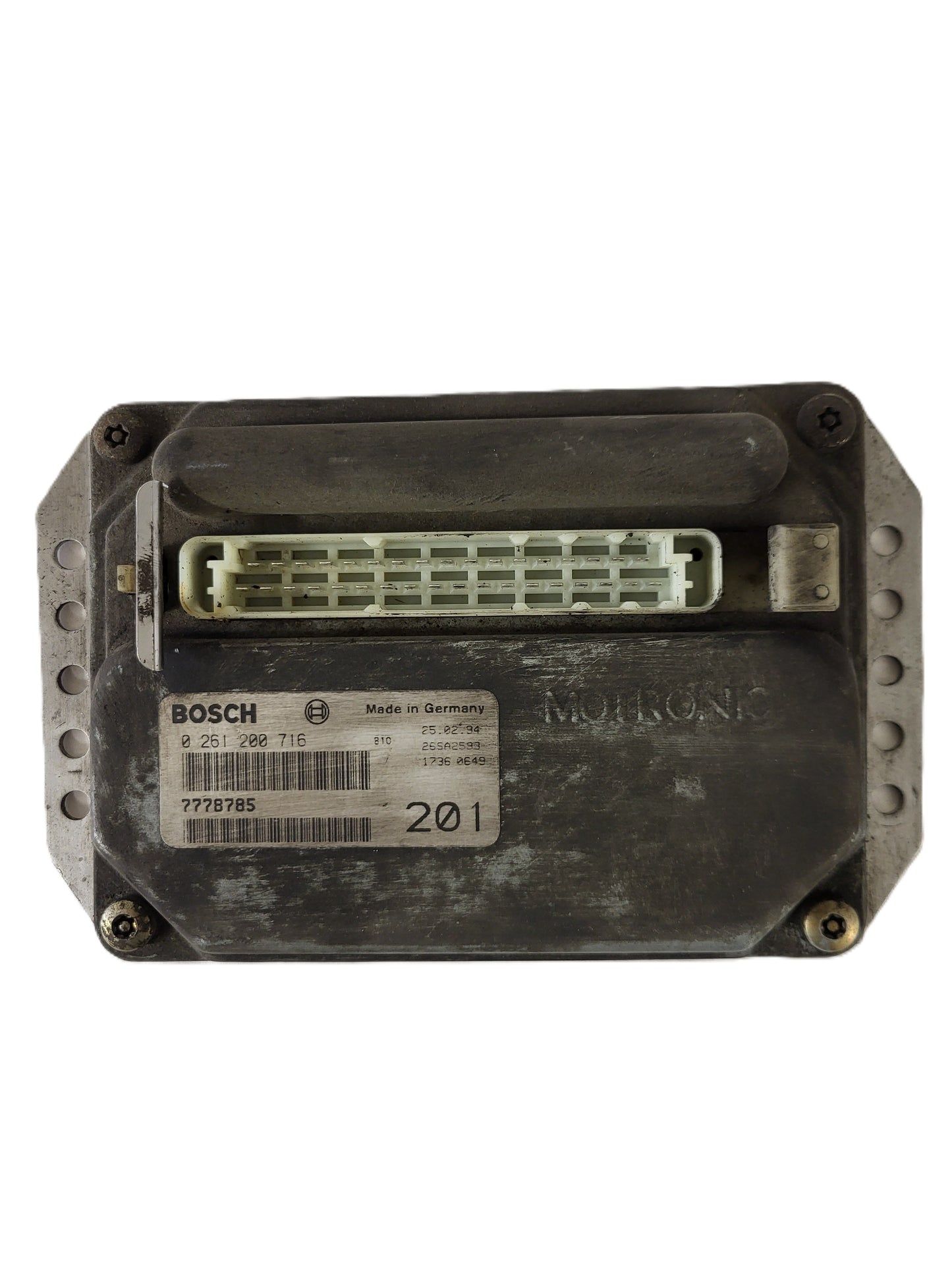 LANCIA Y10 ECU / 0261200716 / 7778785 / 00077787850 / BOSCH
