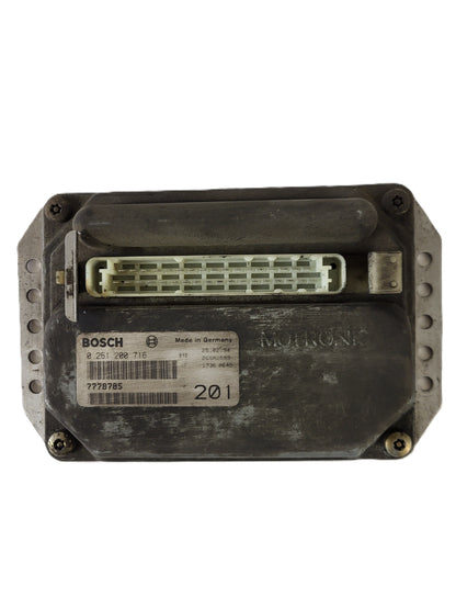 LANCIA Y10 ECU / 0261200716 / 7778785 / 00077787850 / BOSCH