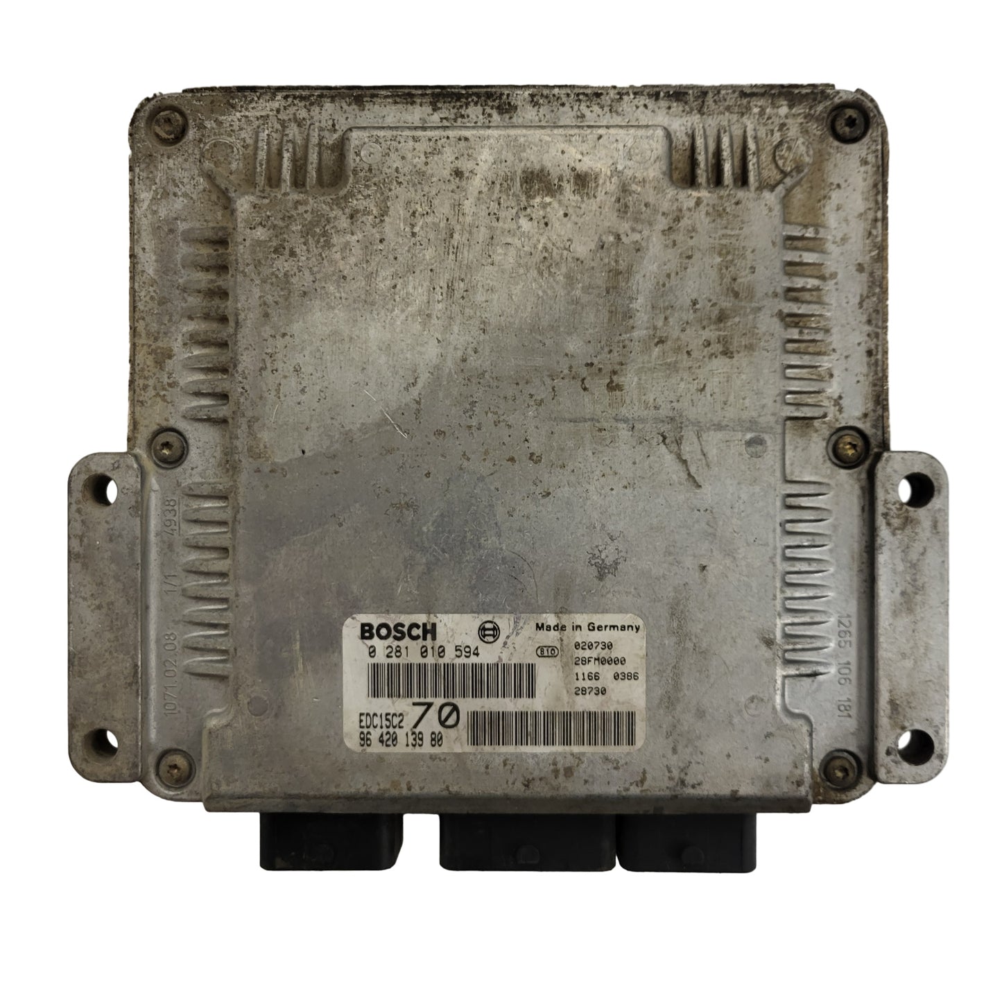 PEUGEOT CITROEN ECU / 0281010594 / 9642013980 / EDC15C2 / BOSCH