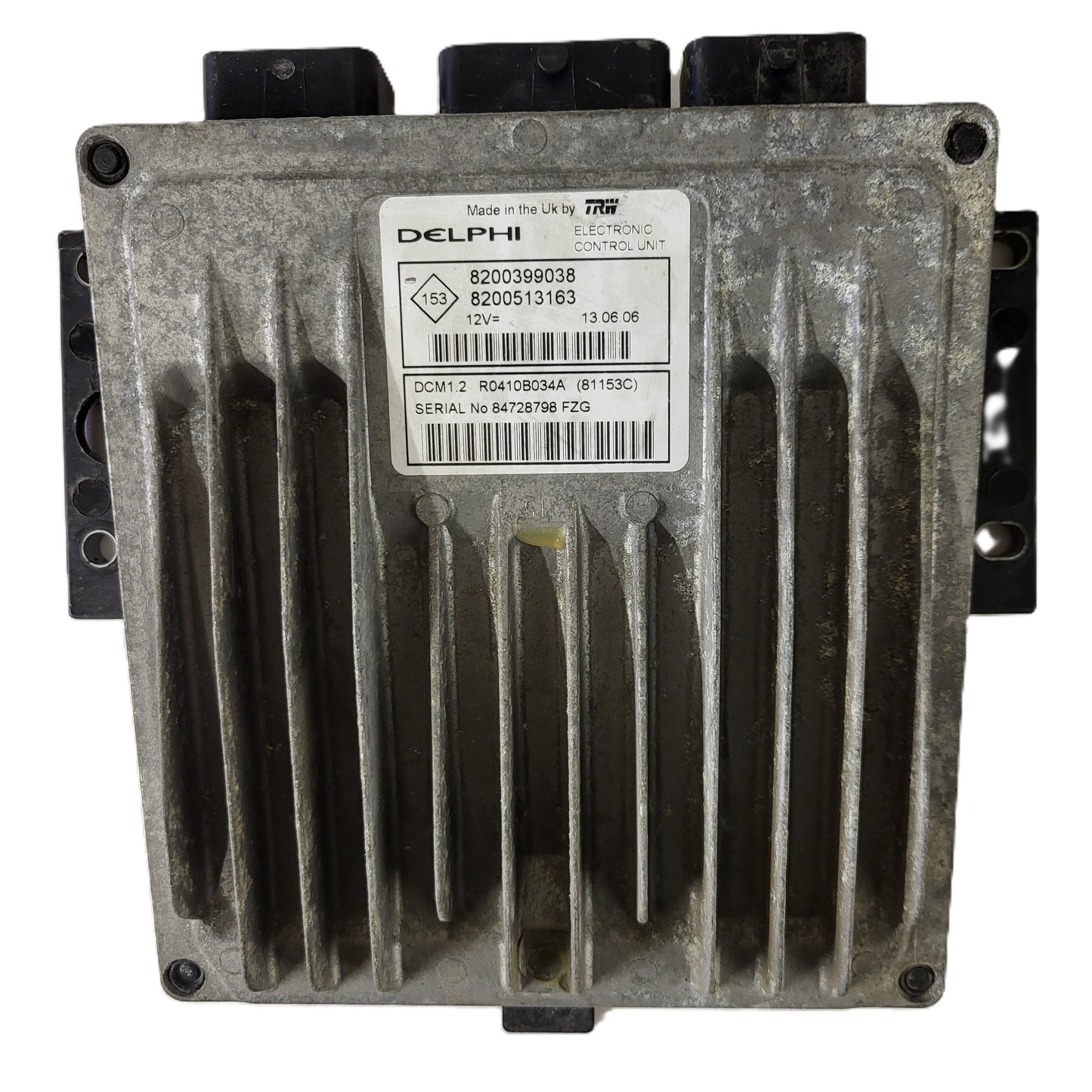 Renault ECU / 8200399038 / 8200513163 / R0410B034A / DELPHI