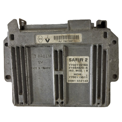 RENAULT ECU / 7700115597 / 7700115160 / 21654820-6 / 7700113511 / 35 PIN SAGEM