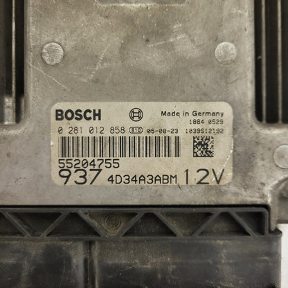 ALFA ROMEO 147 ECU / 0281012858 / 55204755 / BOSCH