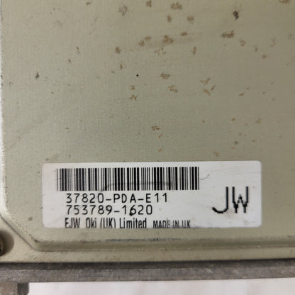 HONDA ACCORD ECU / 37820-PDA-E11 / JW / 753789-1620 /