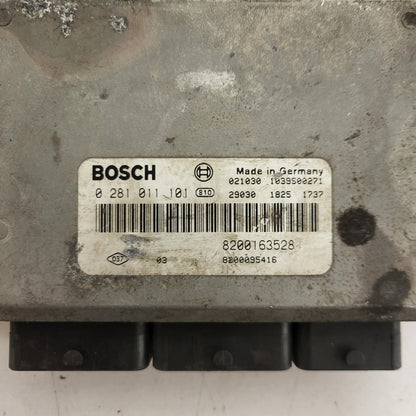 RENAULT LAGUNA ECU / 0281011101 / 8200163528 / 8200095416 / BOSCH