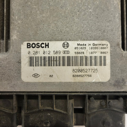 Renault ECU / 0281012589 / 8200527725 / 8200527756 / BOSCH