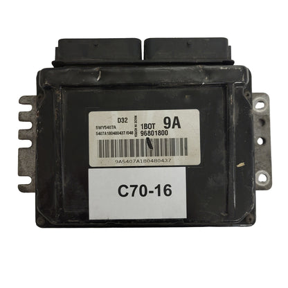 CHEVROLET MATIZ  ECU / 96801800 / 5WY5407A / 1BOT / 9A / D32