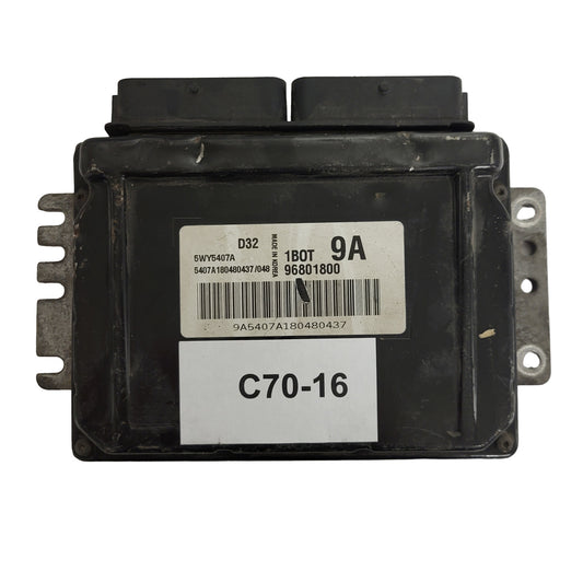 CHEVROLET MATIZ  ECU / 96801800 / 5WY5407A / 1BOT / 9A / D32