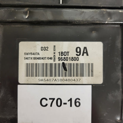 CHEVROLET MATIZ  ECU / 96801800 / 5WY5407A / 1BOT / 9A / D32