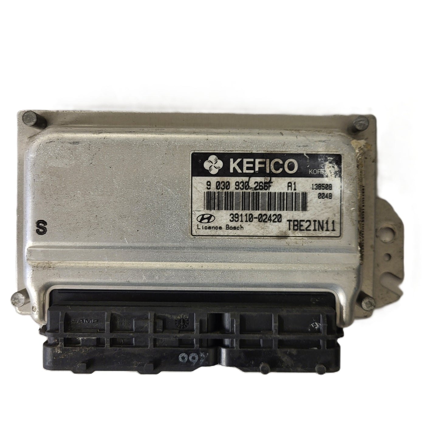 HYUNDAI GETZ ECU / 39110-02420 / 9030930266F / TBE2IN11 / KEFICO
