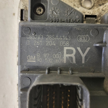 Opel Corsa 1.0 ECU / 0261204058 / 90532609 / RY / BOSCH