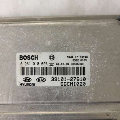 HYUNDAI MATRIX ECU / 0281010695 / 39101-27610 / 66CMI020 / BOSCH
